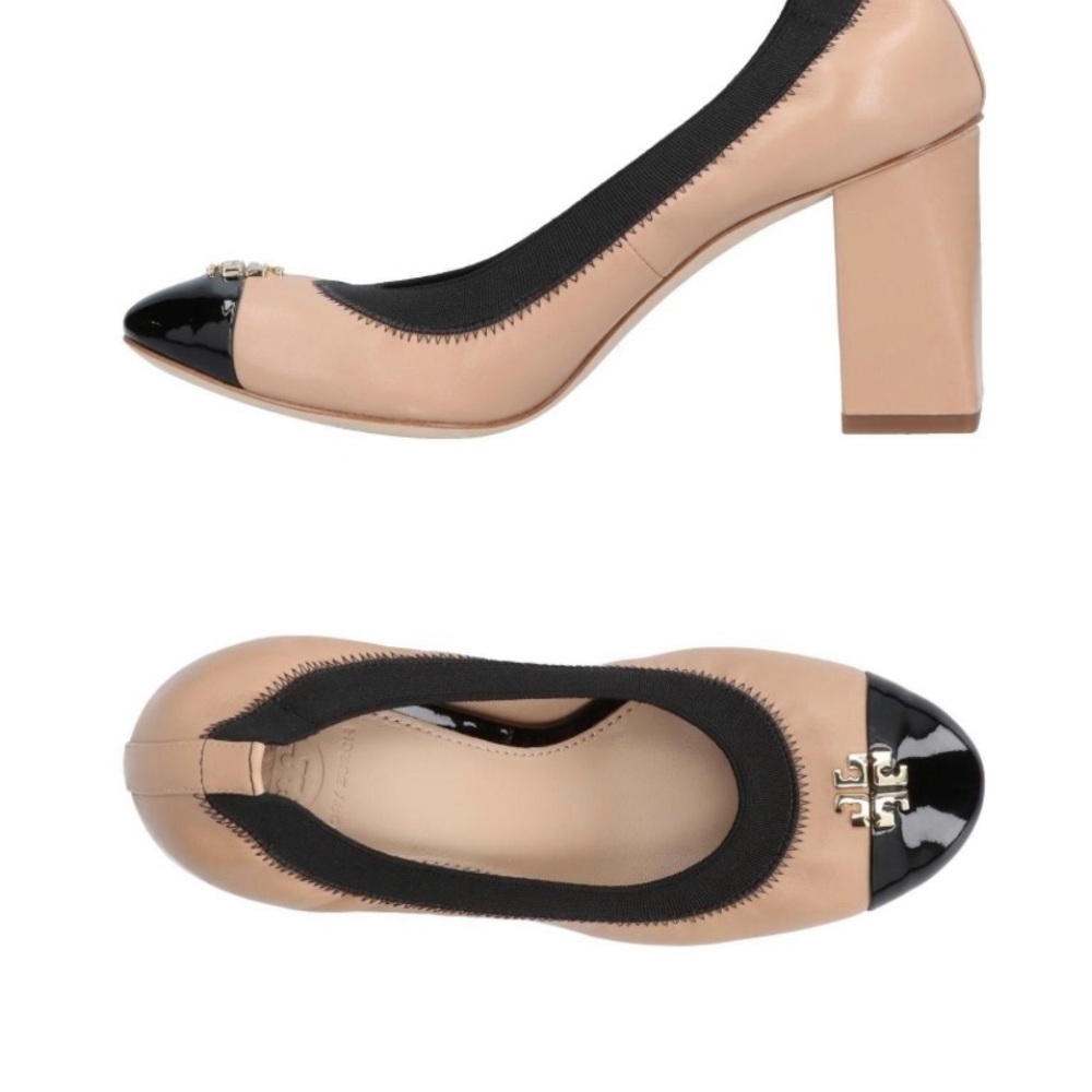 Tory Burch beige Jolie Pumps  Size 9.5